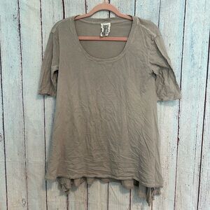 NWOT Free People oversized Tunic Tee